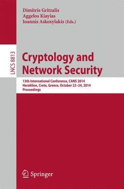 Cryptology and Network Security 9783319122793