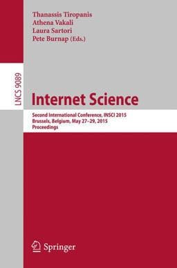 Internet Science 9783319186085