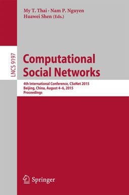 Computational Social Networks 9783319217864