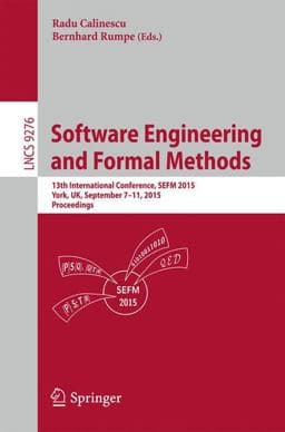 Software Engineering and Formal Methods 9783319229690