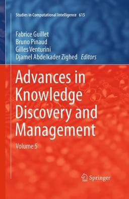 Advances in Knowledge Discovery and Management 9783319373690