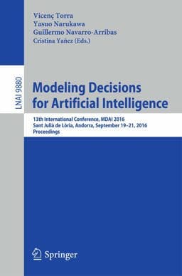 Modeling Decisions for Artificial Intelligence 9783319456553
