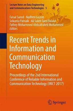 Recent Trends in Information and Communication Technology 9783319594262