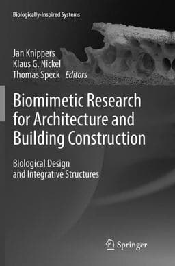 Biomimetic Research for Architecture and Building Construction 9783319835044