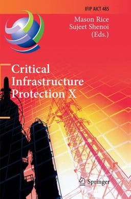 Critical Infrastructure Protection X 9783319840079