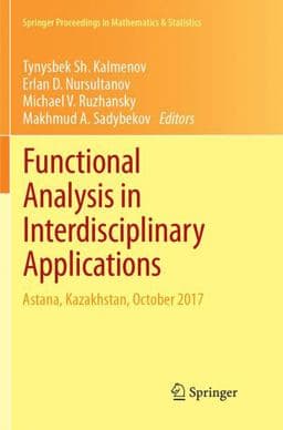 Functional Analysis in Interdisciplinary Applications 9783319883700