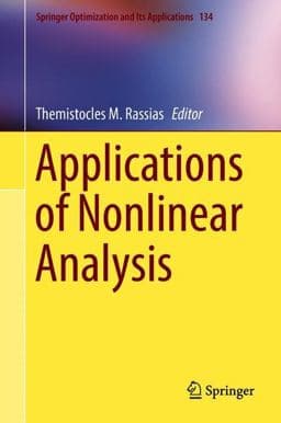 Applications of Nonlinear Analysis 9783319898148