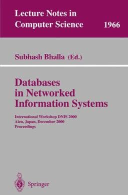 Databases in Networked Information Systems 9783540413950