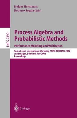 Process Algebra and Probabilistic Methods 9783540439134