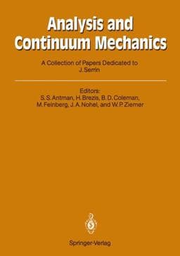 Analysis and Continuum Mechanics 9783540509172