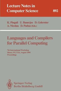 Languages and Compilers for Parallel Computing 9783540588689