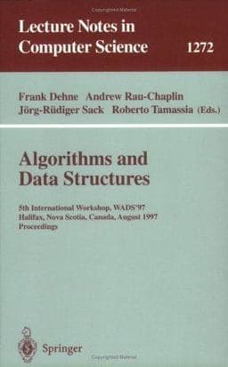 Algorithms and Data Structures 9783540633075