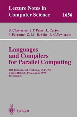 Languages and Compilers for Parallel Computing 9783540664260