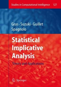 Statistical Implicative Analysis 9783540789826