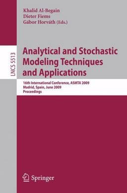 Analytical and Stochastic Modeling Techniques and Applications 9783642022050
