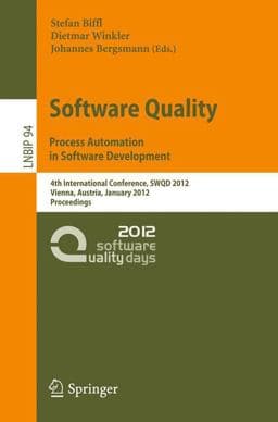 Software Quality 9783642272127