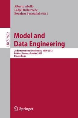 Model and Data Engineering 9783642336096
