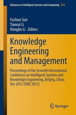 Knowledge Engineering and Management 9783642378324