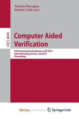 Computer Aided Verification 9783642398001