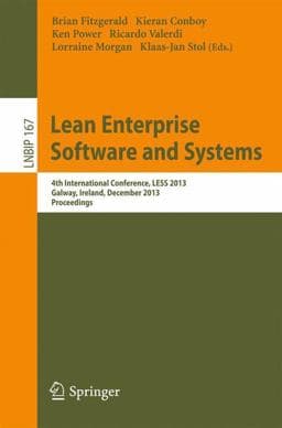 Lean Enterprise Software and Systems 9783642449291