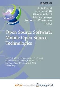 Open Source Software 9783642551291
