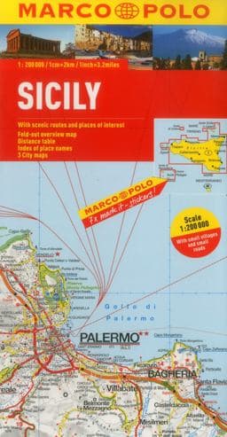 Sicily Marco Polo Map 9783829767712