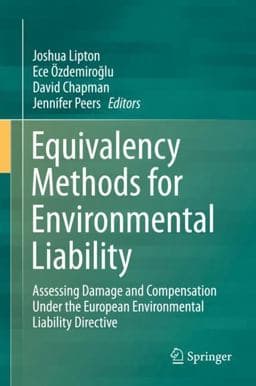 Equivalency Methods for Environmental Liability 9789048198122