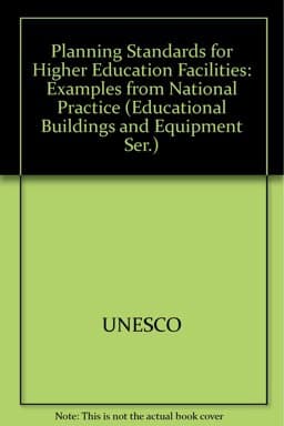 Planning Standards for Higher Education Facilities 9789231016738