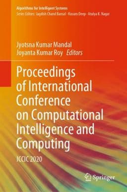 Proceedings of International Conference on Computational Intelligence and Computing 9789811633676